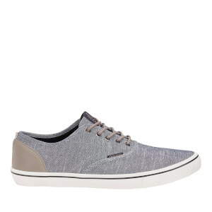 Jack & Jones Men's Heath Chambray Trainers - Navy Blazer