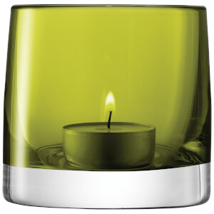 LSA Light Colour Tealight Holder - Olive