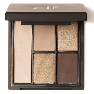 e.l.f. Cosmetics Clay Eyeshadow Palette - Necessary Nudes 7.5g