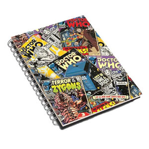 Dr Who Comic Book Notebook