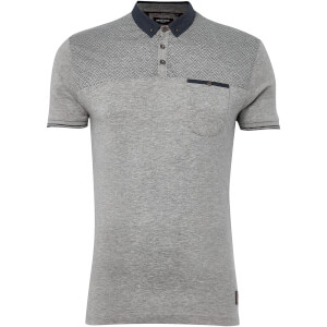 Polo Homme Aqua Brave Soul - Gris Clair Chiné