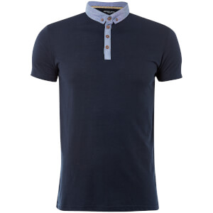 Brave Soul Men's Chimera Polo Shirt - Navy