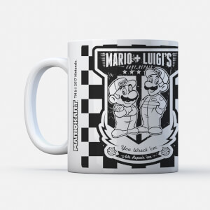 Nintendo Mario Kart Repair Mug