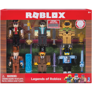 Roblox Legends Of Roblox 6 Pack Figures Toys Zavvi Us