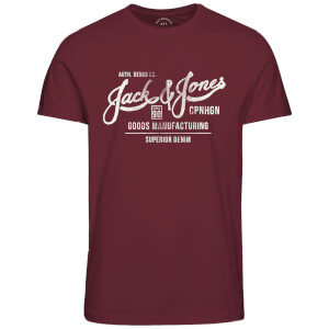 Jack & Jones Originals Men's Slack T-Shirt - Cordovan