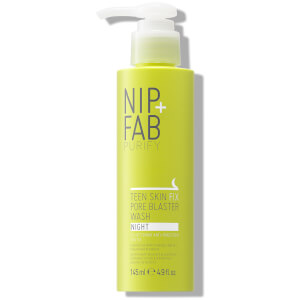 NIP+FAB Teen Skin Fix Pore Blaster Day Wash płyn do mycia twarzy na noc 145 ml