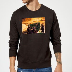 Star Wars Jawas Christmas Tree Black Christmas Sweatshirt
