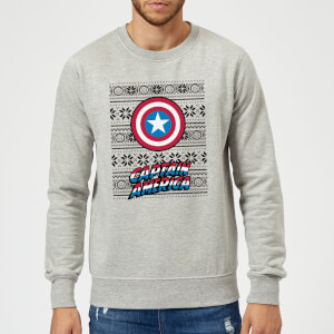 captain marvel christmas sweater