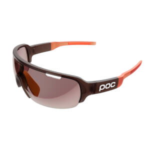 POC DO Half Blade Clarity Sunglasses - Propylene Red Translucent/Zink Orange