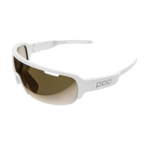 POC DO Half Blade Clarity Sunglasses - Hydrogen White/Gold Mirror