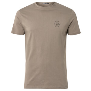 Friend or Faux Men's Palasadde T-Shirt - Steel Grey