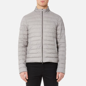 Herno Men's Luxury Padded Bomber Jacket - Perla