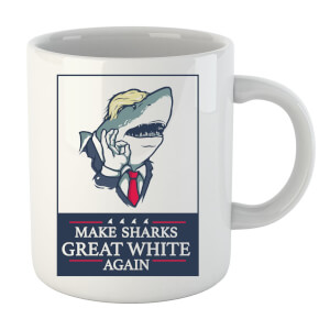 Make Sharks Great White Again Mug