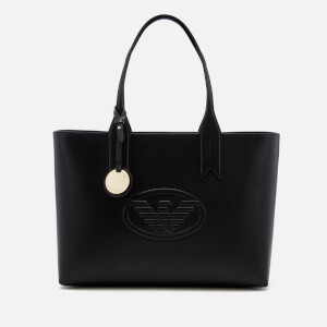 Emporio Armani Women's Freda Logo Eagle Tote Bag - Black