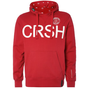 Sudadera capucha Crosshatch Retrojer - Hombre - Rojo