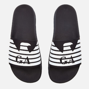 Emporio Armani Men's Zup Slide Sandals - Blue/Night/White