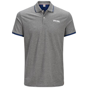 Polo Homme Originals Retro Jack & Jones - Gris Clair