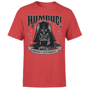 T-Shirt Homme Effet Tricot Visage Stormtrooper Star Wars - Rouge