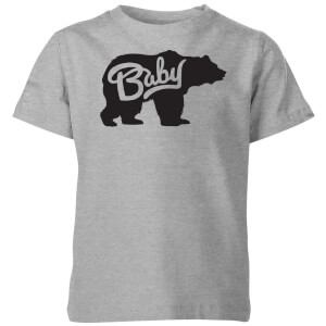 My Little Rascal Baby Bear Kids' T-Shirt - Grey