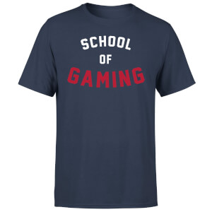 Camiseta "School of Gaming" - Hombre - Azul marino
