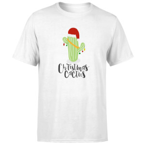 Christmas Cactus T-Shirt - White