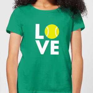 Love Tennis Women's T-Shirt - Kelly Green