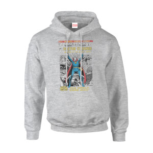 Marvel Doctor Strange Premiere Comic Cover Men's Grey Pullover Hoodie