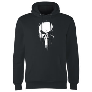 Marvel The Punisher Paintspray Men's Black Pullover Hoodie