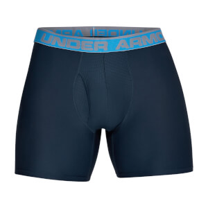 Under Armour Men's 2 Pack O-Series 6 Inch Novelty Boxerjock - Blue