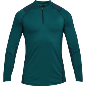 Under Armour Men's MK1 1/4 Zip Long Sleeved Top - Green