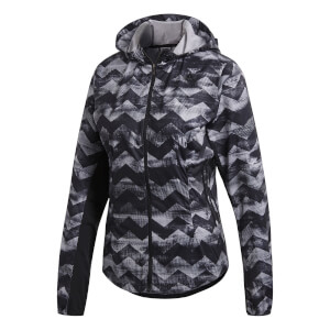 adidas Women's Adizero Track Jacket - Black/White