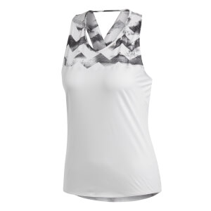 adidas Women's Adizero Running Tank Top - White/Black