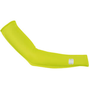 Sportful Fiandre Light NoRain Arm Warmers - Yellow Fluo