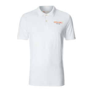 Jack & Jones Men's Core Titan Polo Shirt - White