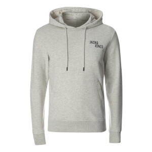 Jack & Jones Men's Core Cell Hoody - White Marl