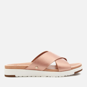 ugg kari sandals rose gold