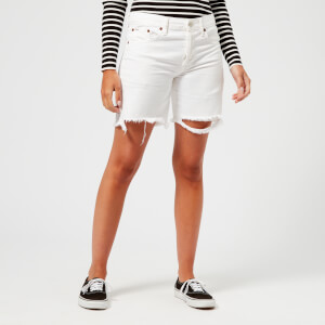 Polo Ralph Lauren Women's Boyfriend Shorts - White
