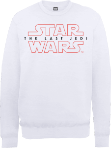 Star Wars The Last Jedi Men's White Sweatshirt