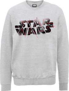 Star Wars The Last Jedi Spray Grey Sweatshirt