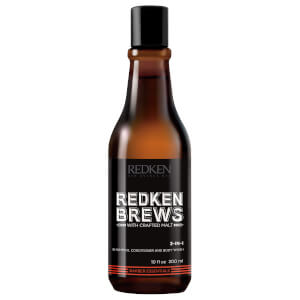 Redken Brews 3-In-1 Shampoo, Conditioner and Body Wash 10.1 oz