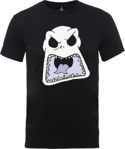 Disney The Nightmare Before Christmas Jack Skellington Angry Face Black T-Shirt