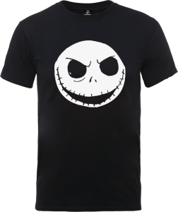 Disney The Nightmare Before Christmas Jack Skellington Black T-Shirt