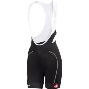 Castelli Women's Velocissima Bib Shorts - Black/Pastel Mint