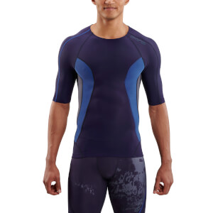 Skins DNAmic Men's Short Sleeve Top - Mariner