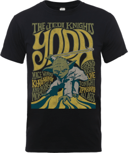 Star Wars Yoda The Jedi Knights T-Shirt - Black