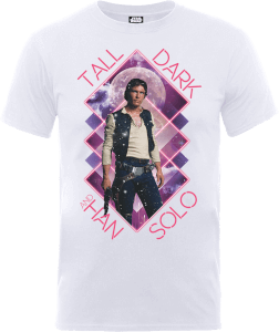 Star Wars Han Solo Tall Dark T-Shirt - White