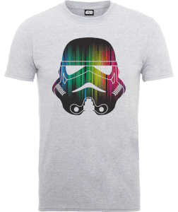 Star Wars Vertical Lights Stormtrooper T-Shirt - Grau