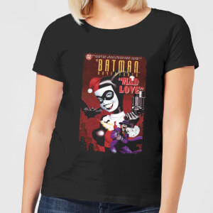 T-Shirt Femme Harley Quinn Mad Love - Batman (DC Comics) - Noir