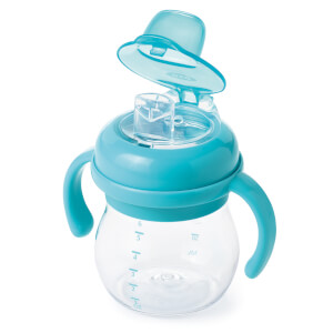 OXO Transitions - Soft Spout Sippy Cup with Handles 175ml - Aqua