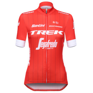 Santini Trek-Segafredo 18 Women's Classic Replica Jersey - Red